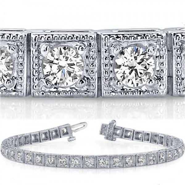 Vintage Buccellati Jewelry | Antique Diamond Bracelet - M. Khordipour