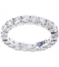  2.20 ct Round cut Diamond Eternity Wedding Band, 0.10 ct Each 